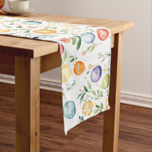 Chemin De Table Court Nappe des voeux de Pâques
