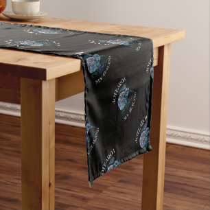 CHEMIN DE TABLE COURT NOUVELLE-ZÉLANDE KIWI AOTEAROA PAUA