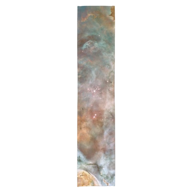 Chemin De Table Court Nuages sombres de Carina Nebula Hubble Space (Devant)