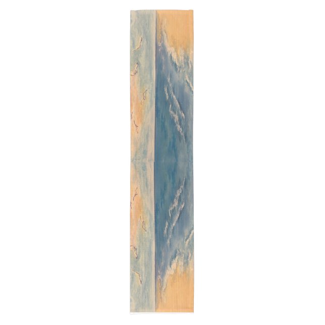 Chemin De Table Court Ocean Beach Breeze Table Runner (Devant)