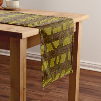 Chemin De Table Court Papier Kuba africain