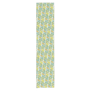 Chemin De Table Court Papier peint floral Art Nouveau Buttercup damassé