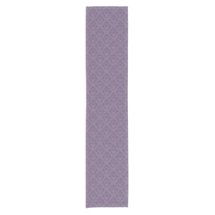 Chemin De Table Court Papier peint floral pourpre 2
