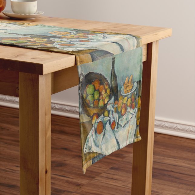 Chemin De Table Court Paul Cezanne - Le panier des pommes (In Situ)