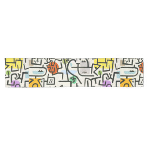 Chemin De Table Court Paul Klee Rich Harbour Expressionnisme Abstrait
