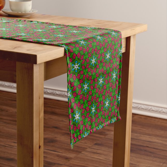 Chemin De Table Court Pépites et tabourets de table Runner (In Situ)