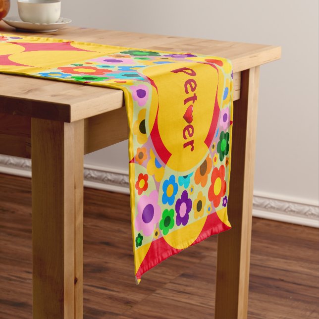 Chemin De Table Court Pet Lover Table Runner (In Situ)