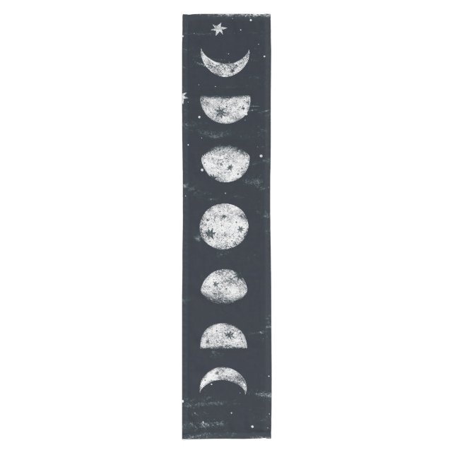 Chemin De Table Court Phases du Lune Table Runner (Devant)