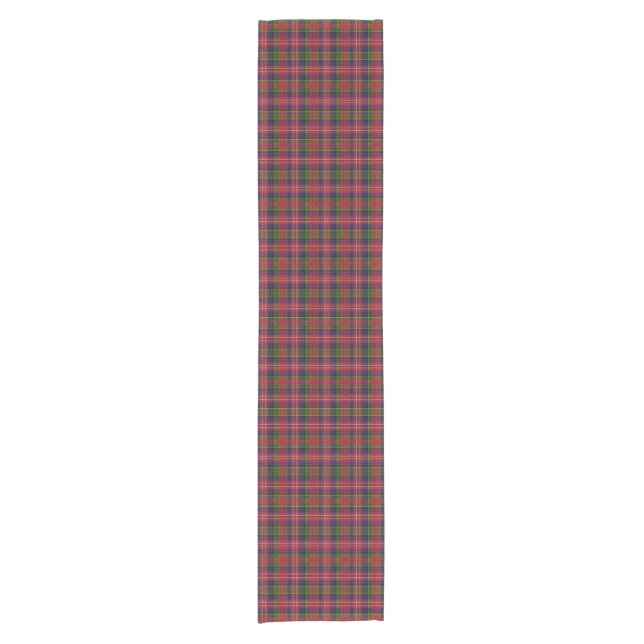Chemin De Table Court Pherson Tartan Tartan Plaid Table Runner (Devant)