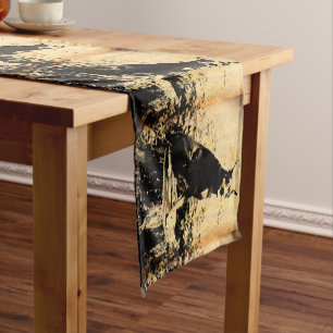 Chemin De Table Court Photo vintage de Pinscher de dobermann vieille