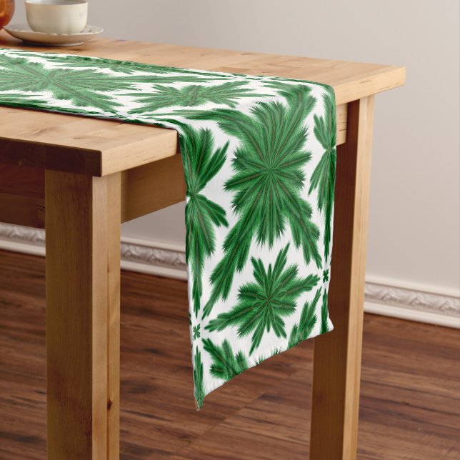 Chemin De Table Court Pine Mandala Table Runner (3 Tailles) (In Situ)