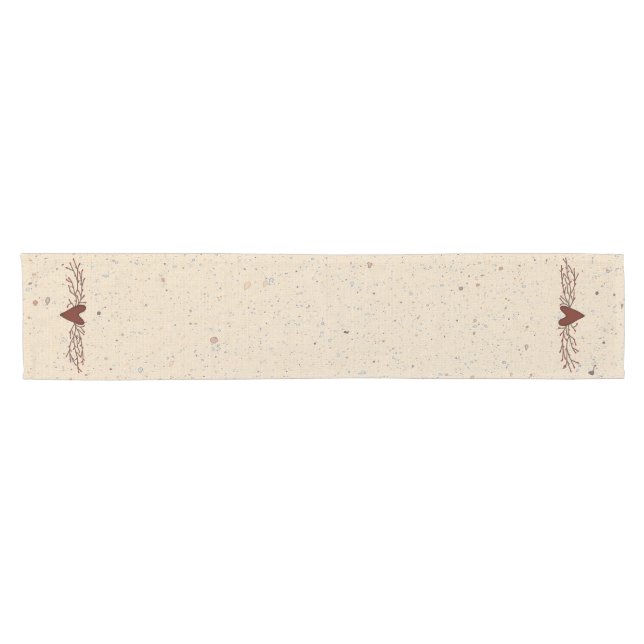 Chemin De Table Court Pip Berry Coeur Table Runner (Horizontal)