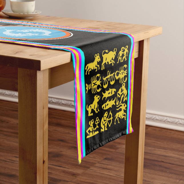Chemin De Table Court Pisces Table Runner (In Situ)
