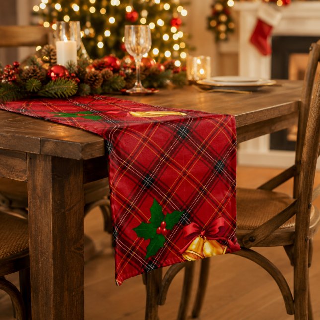 Chemin De Table Court Plaid de Noël (Créateur téléchargé)