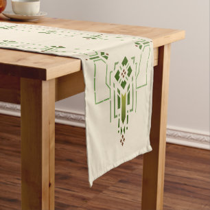 Chemin De Table Court Pochoir adoptif de prairie de Hélène