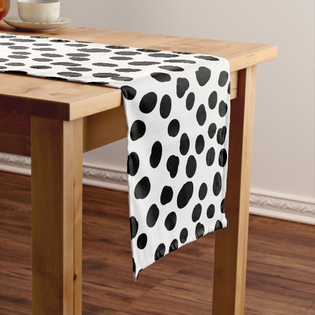 Chemin De Table Court Polka dot dalmatian 101 (In Situ)