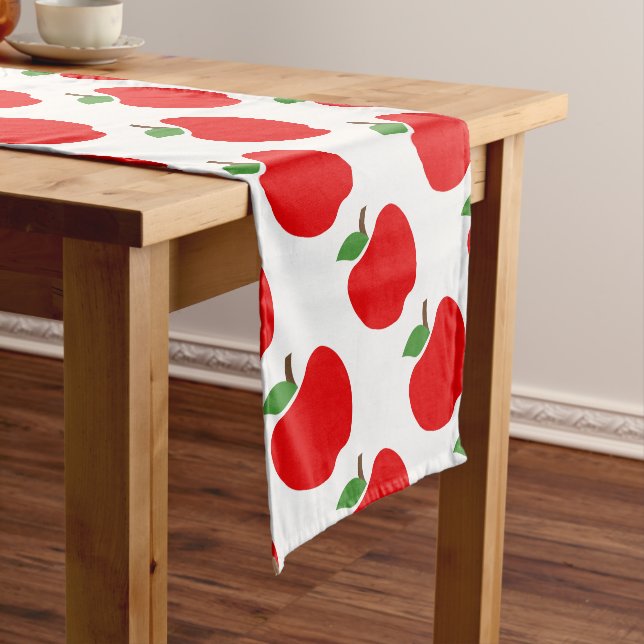 Chemin De Table Court Pommes (In Situ)