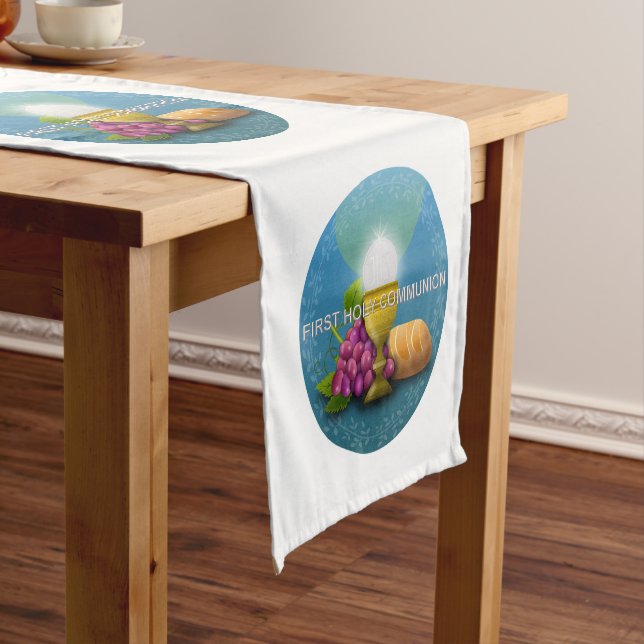 Chemin De Table Court Première Communion sainte - 1 (In Situ)