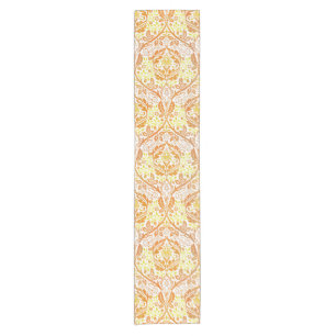 Chemin De Table Court Rameau d'or floral artistique de William Morris