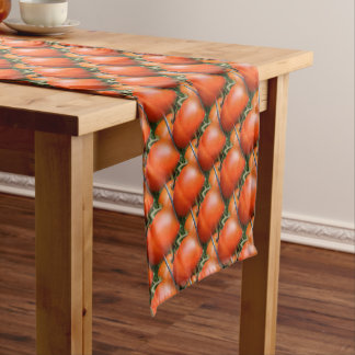 Chemin De Table Court Red Garden Tomatoes