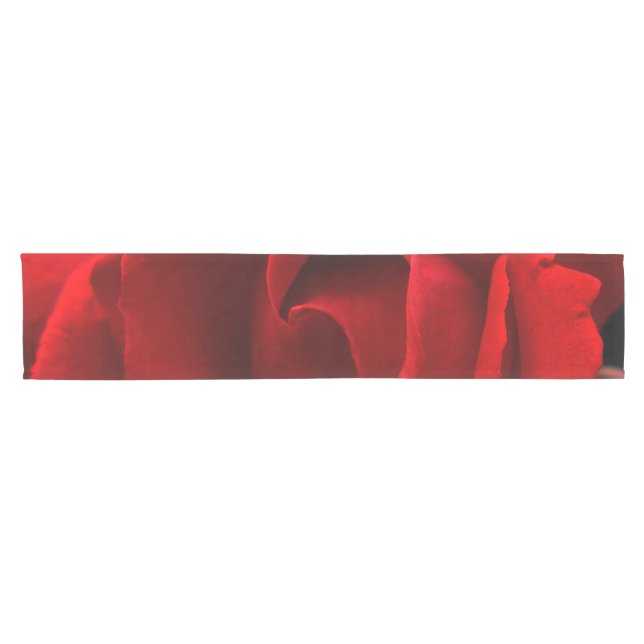 Chemin De Table Court Red Rose trcnm (Horizontal)