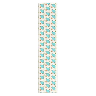 Chemin De Table Court Retro Atomic Boomerang et Starbursts Table Runner