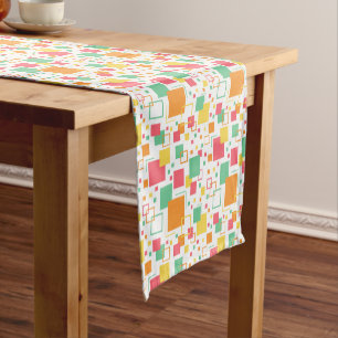 Chemin De Table Court Retro Mod Citrus