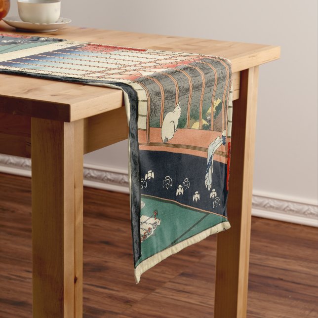 Chemin De Table Court Rizières d'Asakusa et festival de Torinomachi (In Situ)