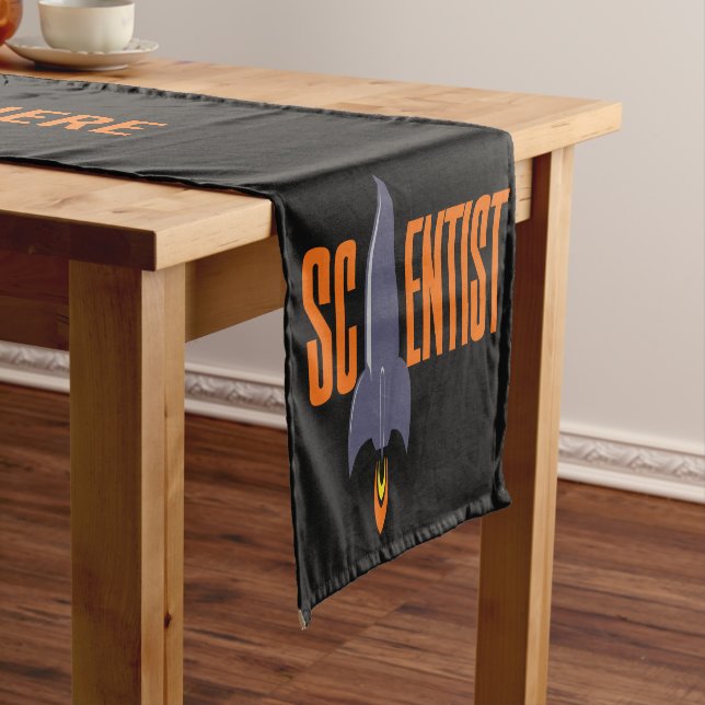Chemin De Table Court Rocket Scientist coureur de table personnalisée (In Situ)