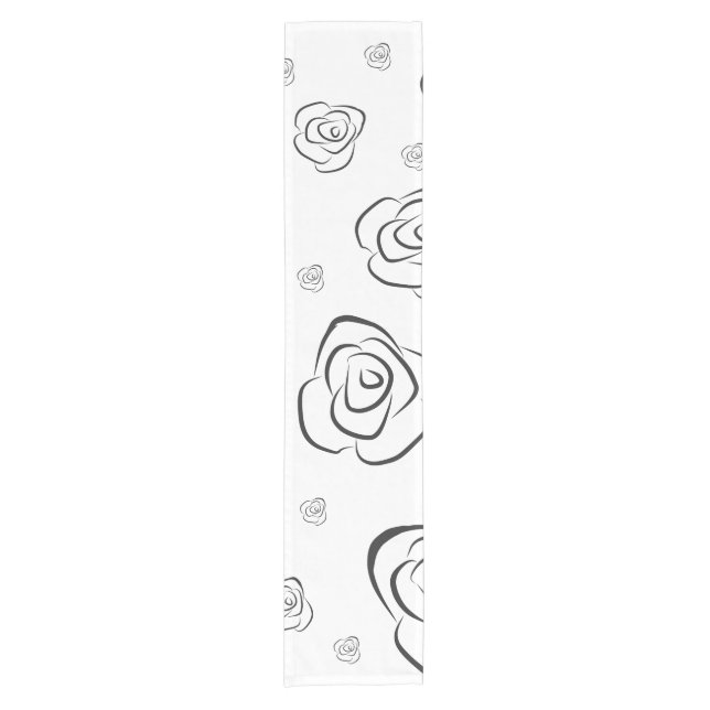 Chemin De Table Court Rose (Devant)