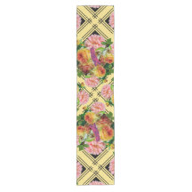 Rose et rose jaune Trellis Nature Design