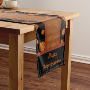 Chemin De Table Court Runner de table citrouille
