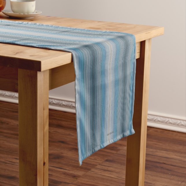 Chemin De Table Court Runner de table HAMbyWG - Bleus (In Situ)