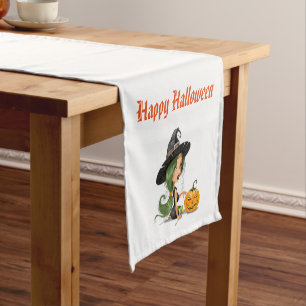 Chemin De Table Court Runner table Halloween