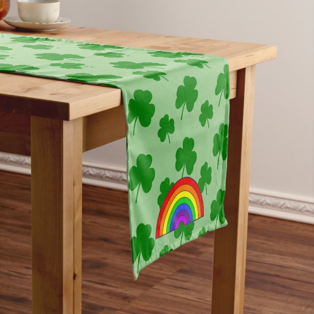 Chemin De Table Court Saint Patrick's Day (In Situ)