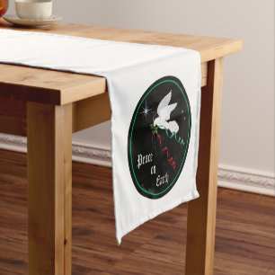 Chemin De Table Court Serene White Dove