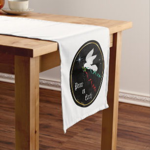 Chemin De Table Court Serene White Dove