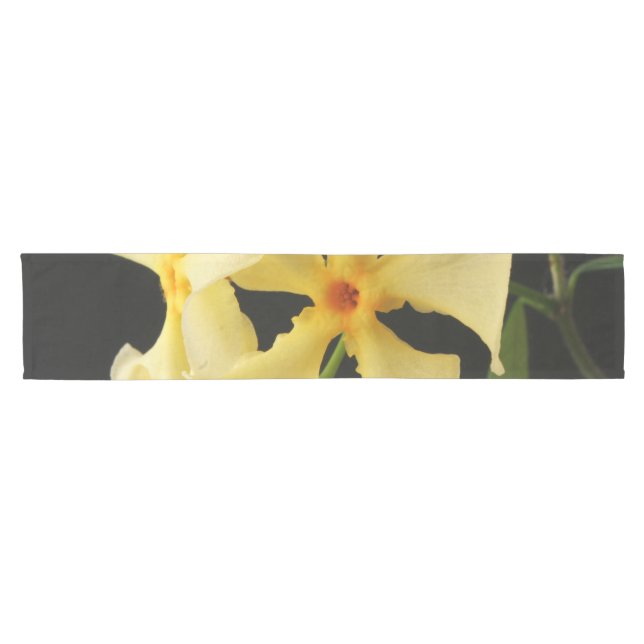 Chemin De Table Court Star Jasmine Flower trcnm (Horizontal)