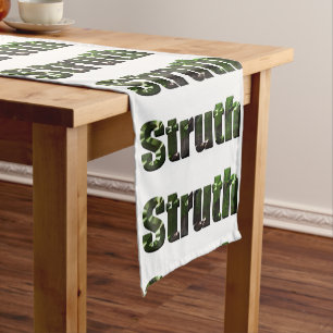 Chemin De Table Court Struth ! Aussie Slang Word