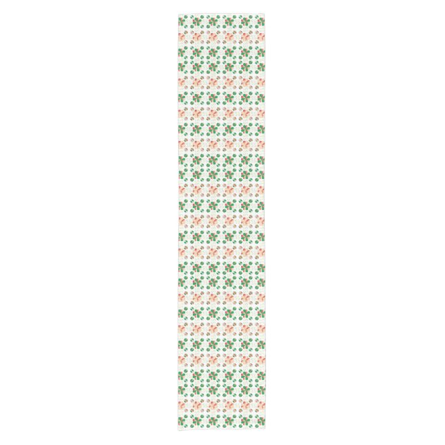 Chemin De Table Court SUN traditionnel letton motif géométrique X (Devant)