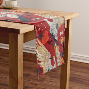 Chemin De Table Court TABLEAU motif japonais