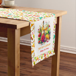 Chemin De Table Court "Taco ’Bout a Birthday !" Fiesta