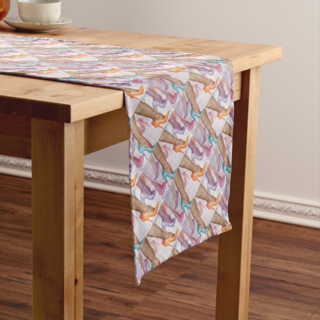 CHEMIN DE TABLE COURT TALONS HAUTS SUPERBES (In Situ)