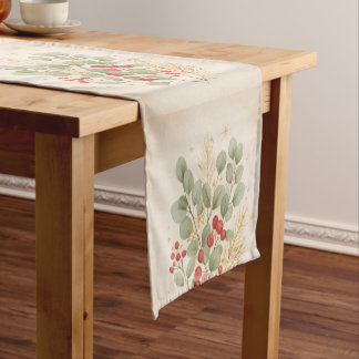 Chemin De Table Court Tapis de table en coton personnalisé
