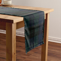 Tartan Black Watch classique vert foncé bleu marin