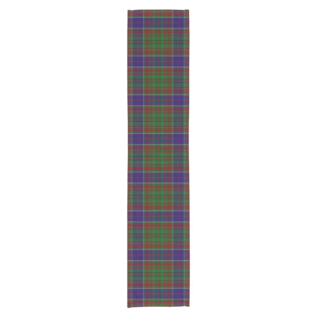 Chemin De Table Court Tartan d'Adams de clan (Devant)