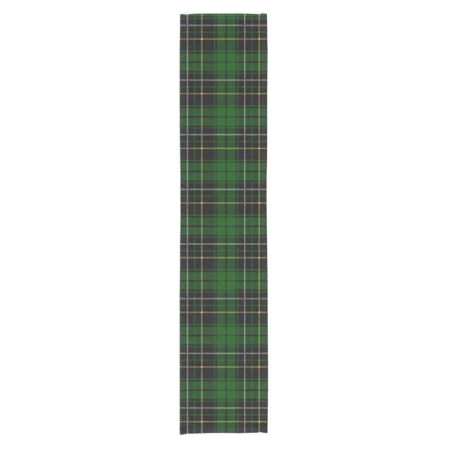 Chemin De Table Court Tartan de MacAlpine de clan (Devant)