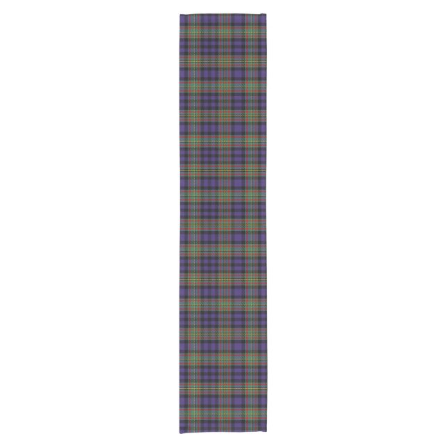Chemin De Table Court Tartan de MacLellan de clan (Devant)