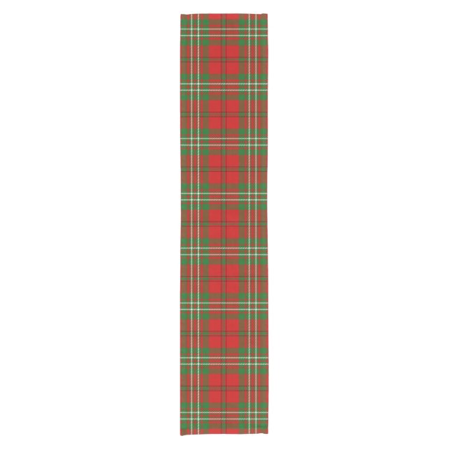 Chemin De Table Court Tartan de Scott de clan (Devant)