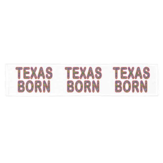 Chemin De Table Court Texas Born Bluebonnet (Horizontal)